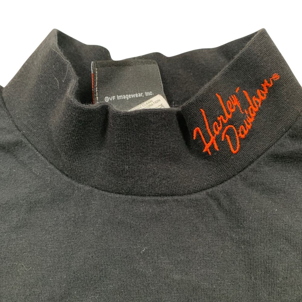 Woman's Harley Davidson Sleeveless Mock Turtleneck Size Medium